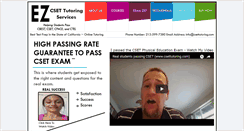 Desktop Screenshot of csettutoring.com