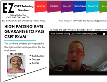 Tablet Screenshot of csettutoring.com